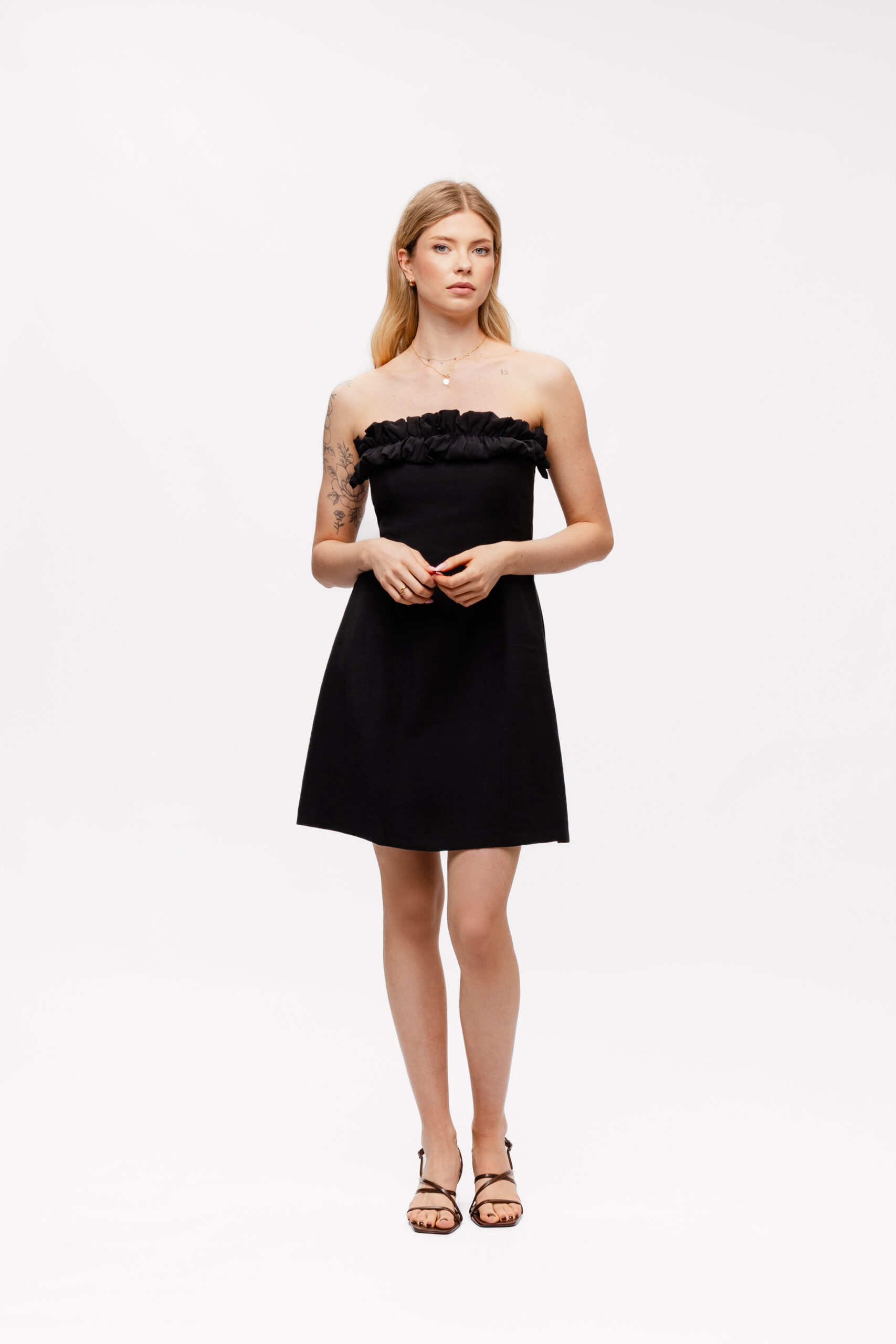 Sukienka Deia (Black) - 3w1 z akcesoriami